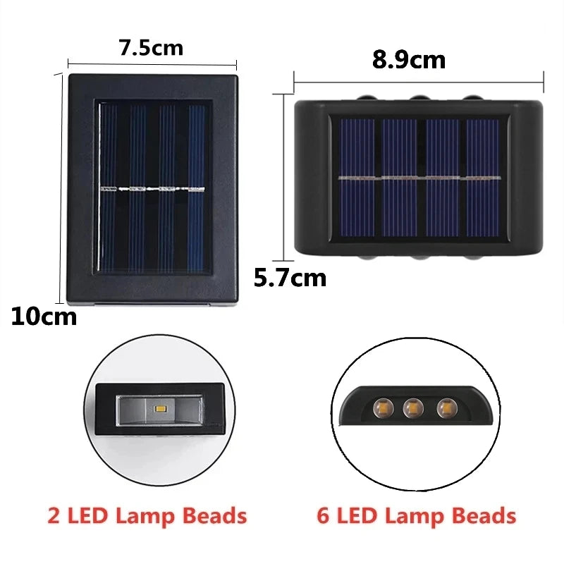 Lámpara Solar LED para Exterior – Iluminación Solar Sensorial