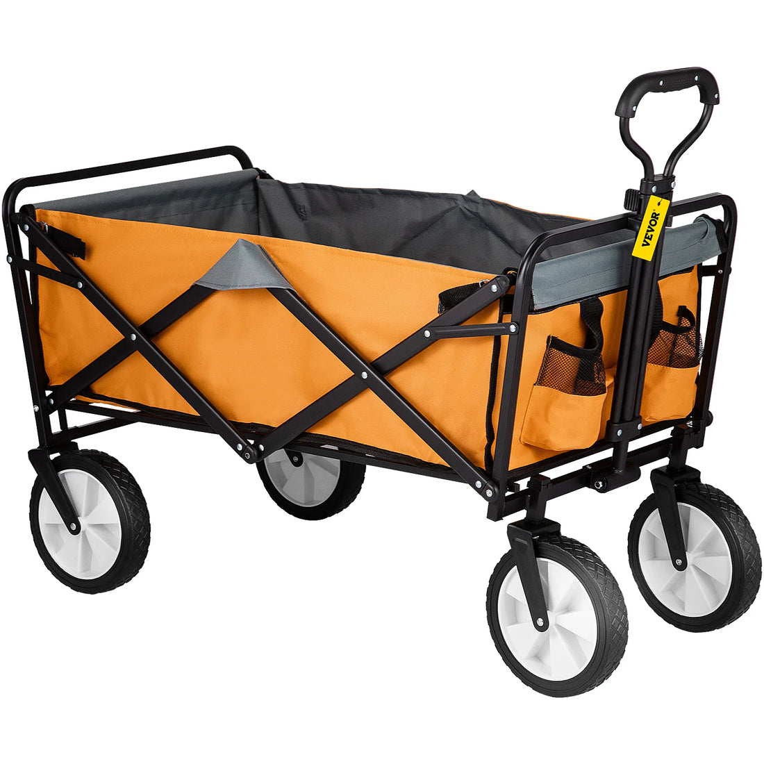 Carrito Plegable VEVOR para Camping, Playa y Picnic - Gran Capacidad y Mango Ajustable