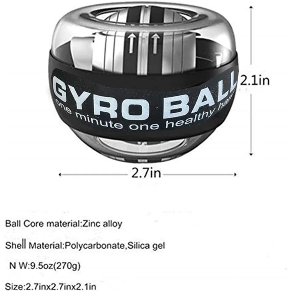 Self-Starting Wrist Gyro Ball: Potente Dispositivo para Fortalecer Brazos y Muñecas