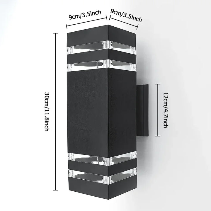 Lámpara de Pared Exterior IP65 Impermeable