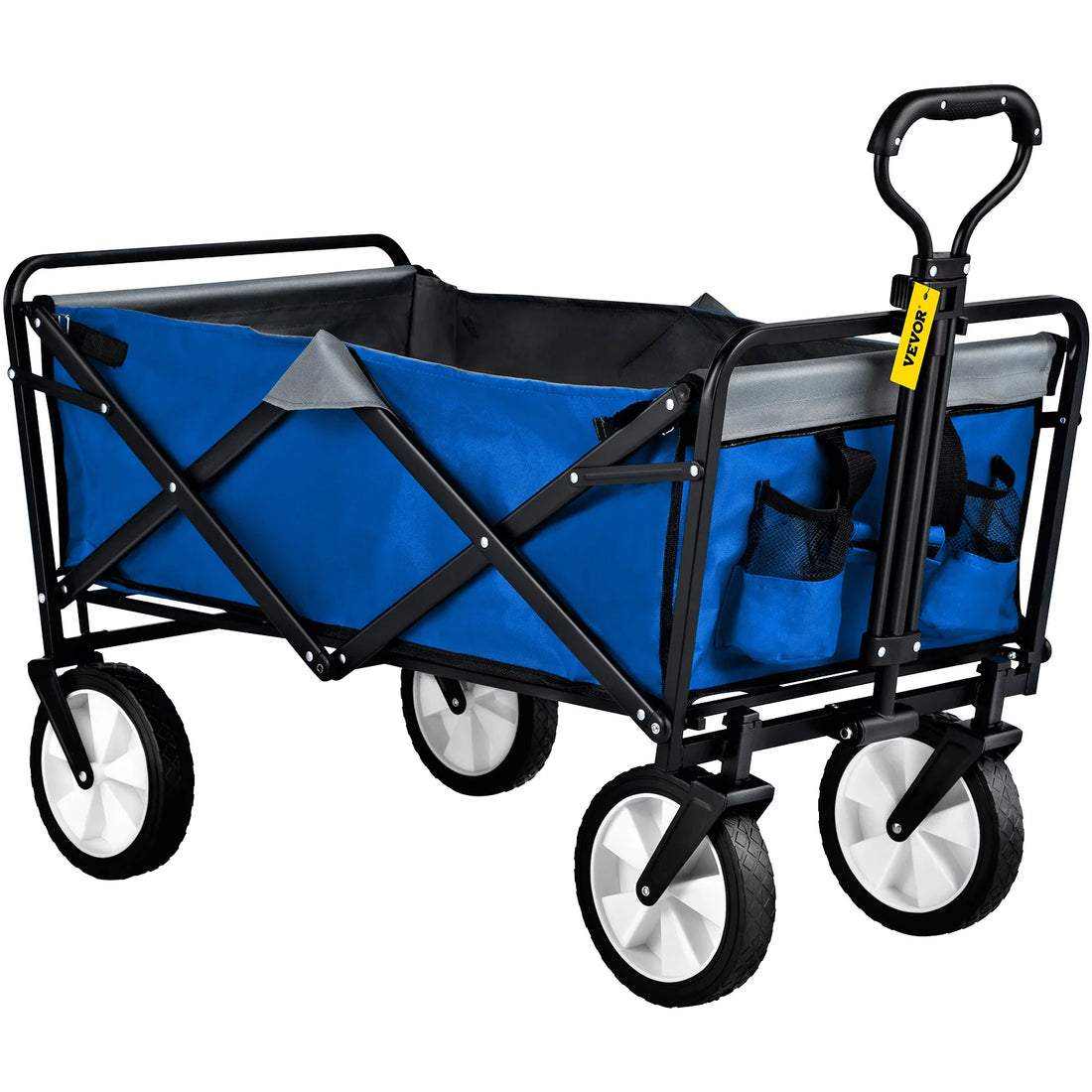 Carrito Plegable VEVOR para Camping, Playa y Picnic - Gran Capacidad y Mango Ajustable